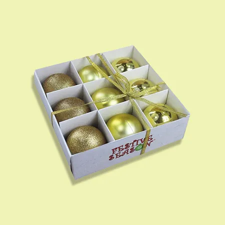 christmas ornaments boxes