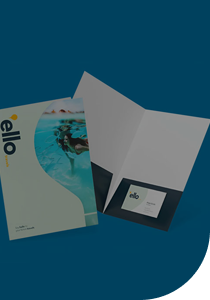 custom printed folders