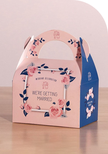 gable boxes with logo