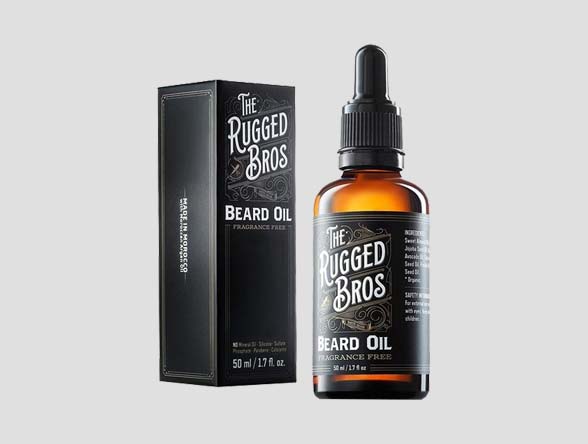 printed beard oil boxes