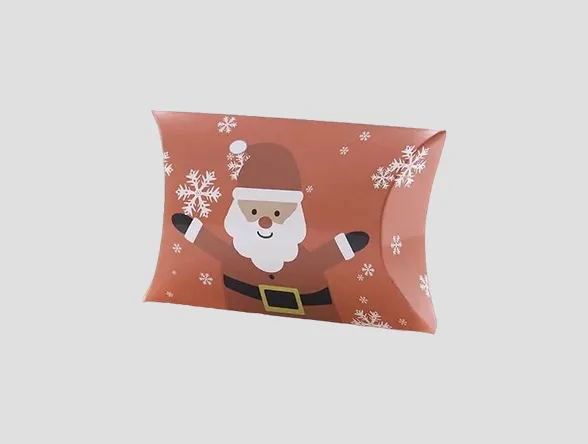 Custom Christmas Pillow Packaging Box