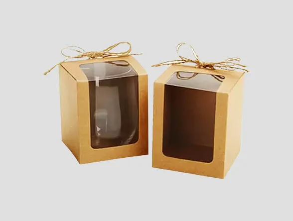 Gift Box with Window Wholesale