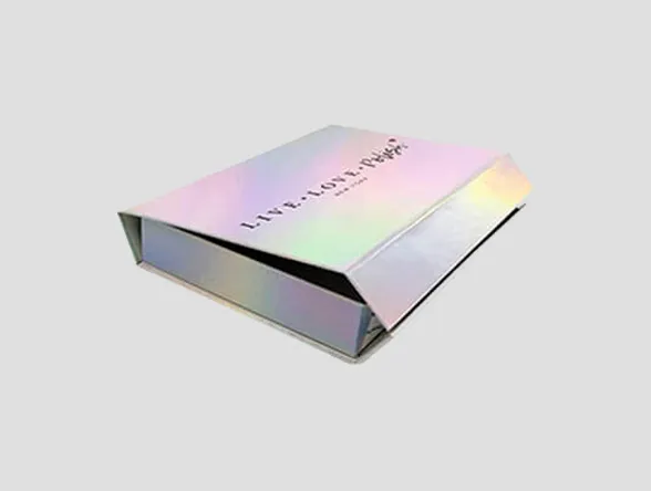 holographic card stock box