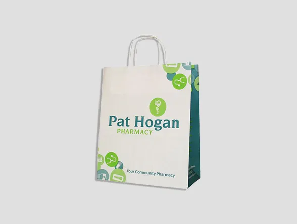 Custom Paper Pharmacy Bag