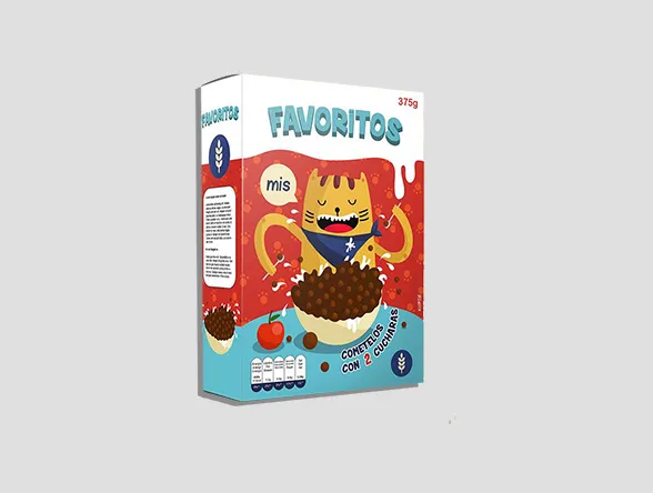 custom cereal boxes style