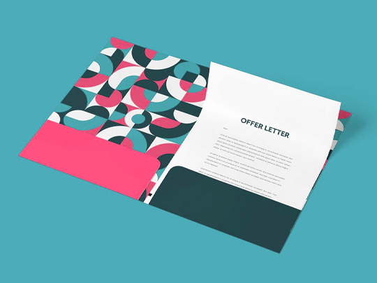 Custom Printed Corporate Folders | Sleek, Durable & Functional