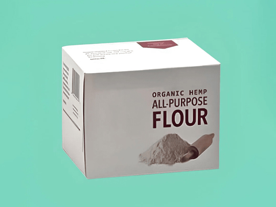 custom hemp flour boxes