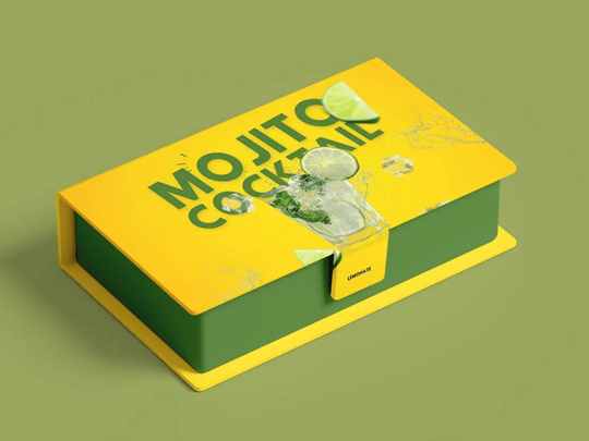 custom magnetic closure rigid boxes